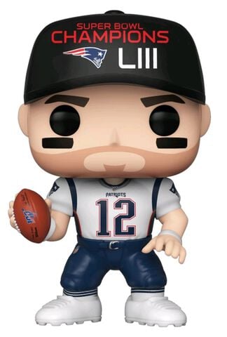 Figurine Funko Pop! - N°137 - NFL : Patriots - Tom Brady (super Bowl Champions L